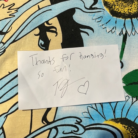 Authentic Vintage Betty Boop Birth of Venus T-Shirt Owned by Tyler Posey - Picture 4 of 8